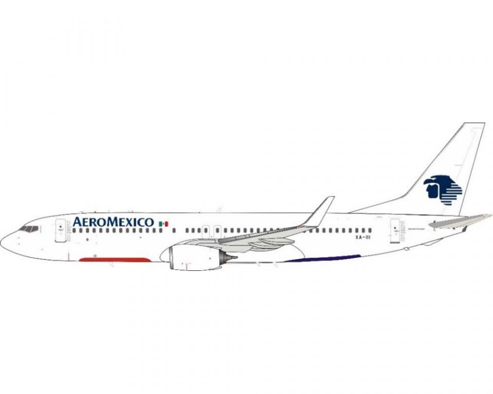 *Jfox JF - 737 - 8 - 030 1:200 Aeromexico Boeing 737 - 800