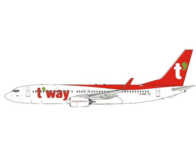 JFox JF - 737 - 8 - 034 1:200 T'Way Boeing 737 - 800 HL8300