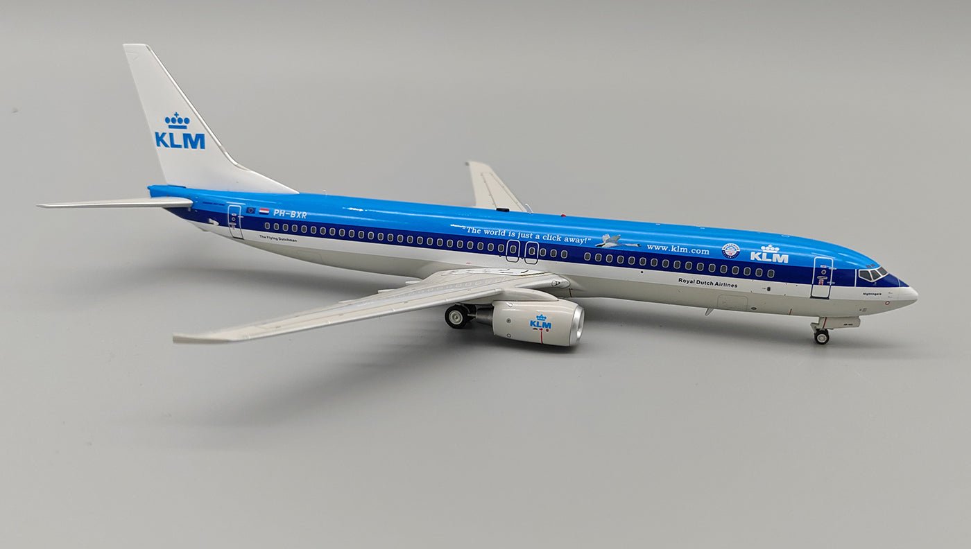 JFox JF - 737 - 9 - 001 1:200 KLM Boeing 737 - 900 "The world is just a click away" PH - BXR