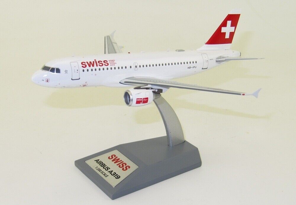 JFox JF - A319 - 011 1:200 Swiss Airbus A319 HB - IPU