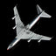 Legacy Jets 1:400 scale American/Pan Am Hybrid Boeing 747-100 N740PA diecast model airplane