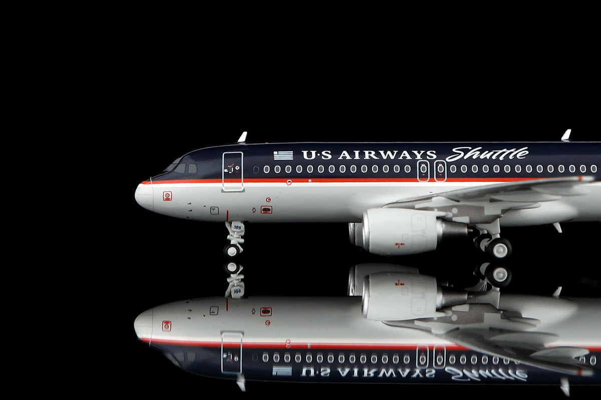 Legacy Jets 1:400 scale US Airways "Shuttle" Airbus A320 N105UW diecast model airplane