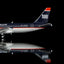 Legacy Jets 1:400 scale US Airways "Shuttle" Airbus A320 N105UW diecast model airplane
