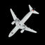 Legacy Jets 1:400 scale US Airways "Shuttle" Airbus A320 N105UW diecast model airplane