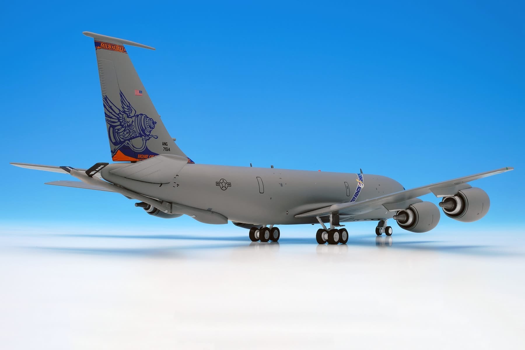 MTS Exclusive MTS135USAF1514 1:200 Boeing KC-135R Stratotanker 57-1514 128th ARW, Wisconsin ANG Signature Edition