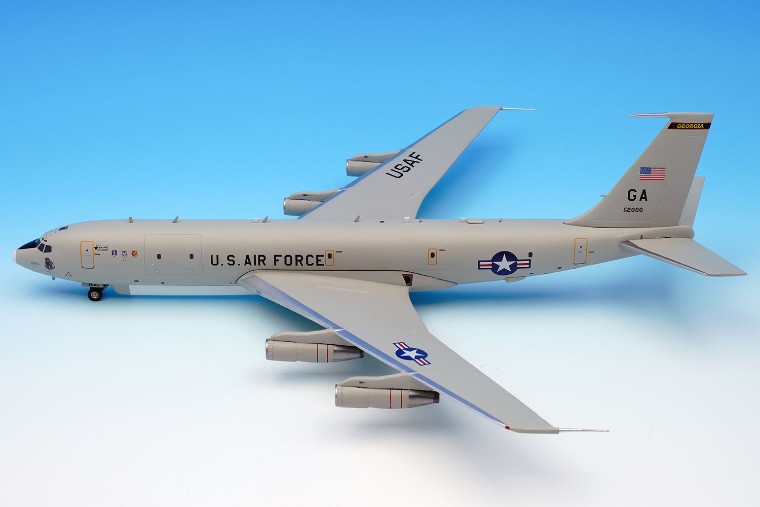 航空機・ヘリコプター U.S. AIR FORCE Boeing E-8C J-STAR 1:200 MTS Exclusive MTSE8USAFSIG 1:200 E-8C Joint Stars 00-2000 Robins
