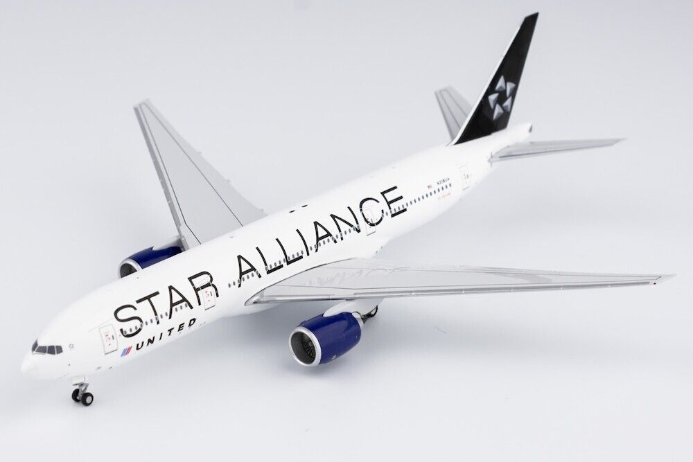 NG 72021 1:400 United Airlines Boeing 777 - 200ER N218UA "Star Alliance"