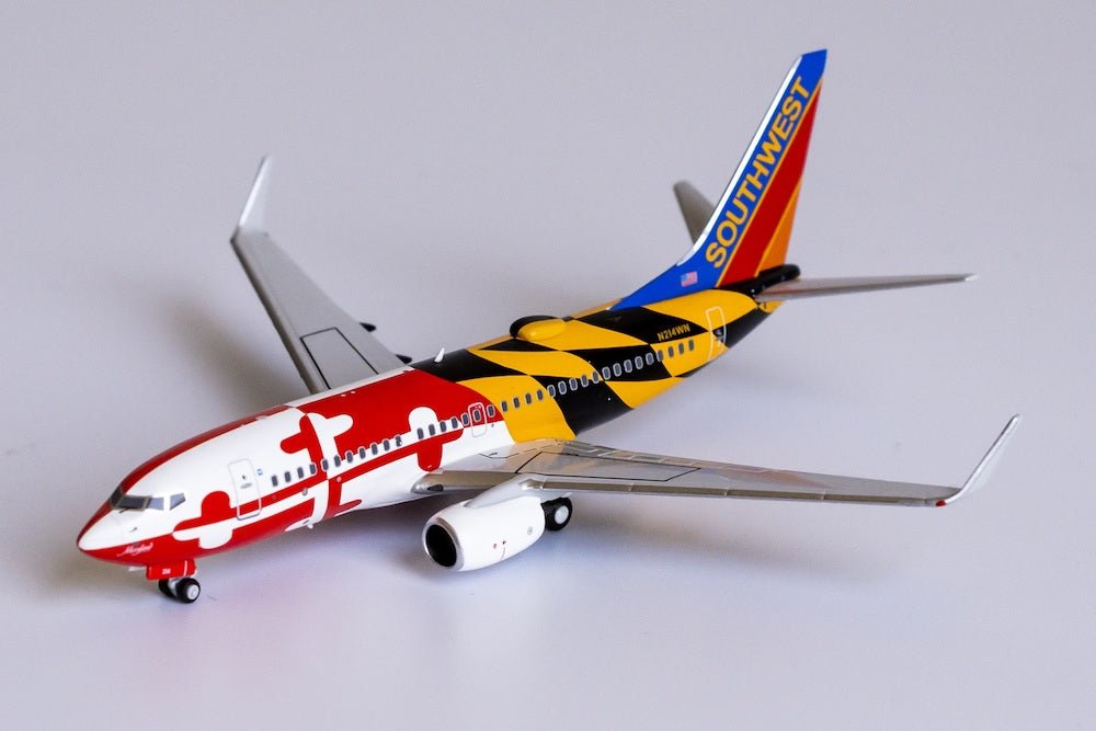 NG 77006 1:400 Southwest Airlines Boeing 737 - 700 N214WN (Maryland One Livery with Canyon Blue tail)