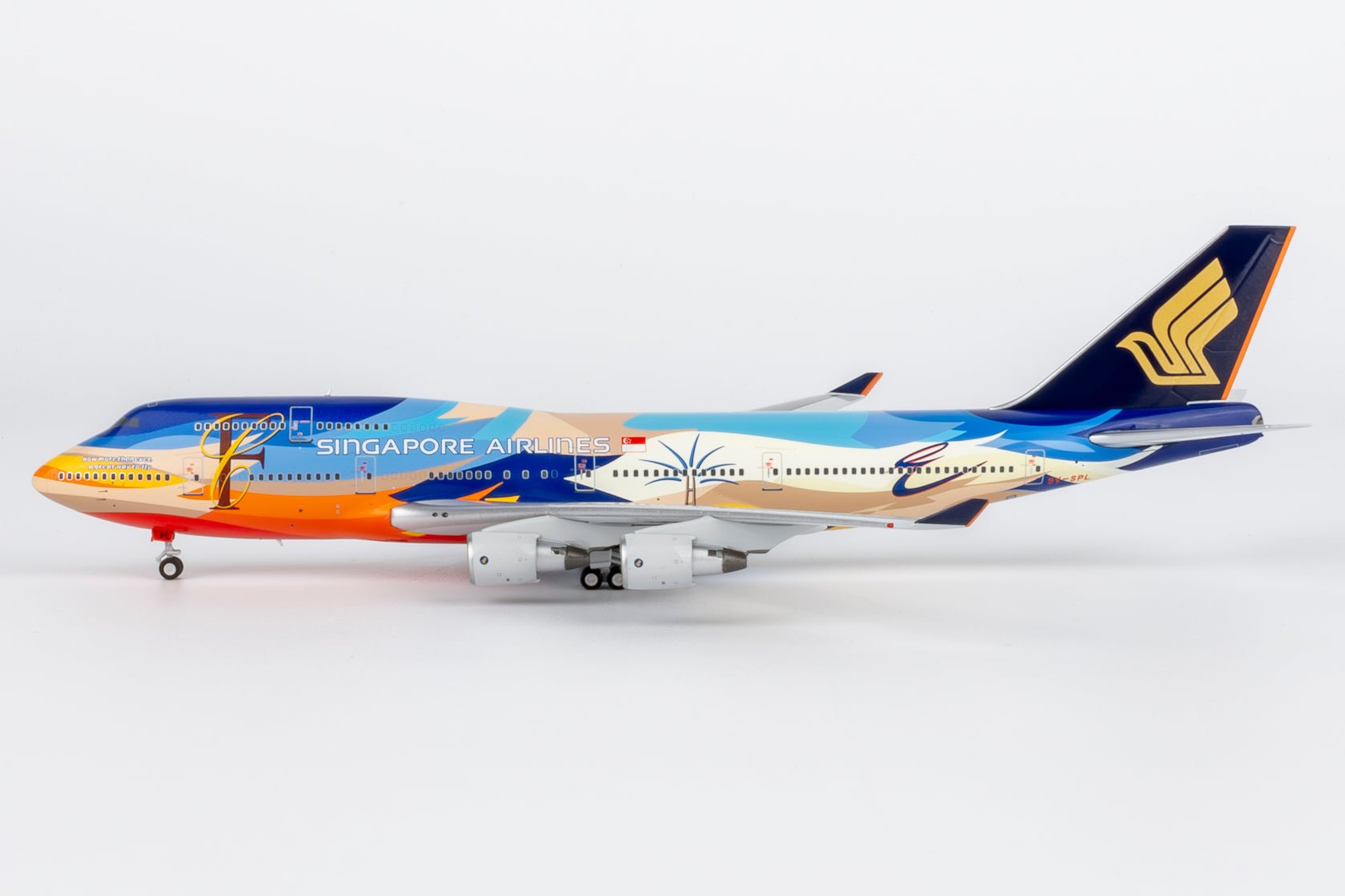 ドラゴンウィングス シンガポール航空 1⁄400 トロピカルメガトップ絶版