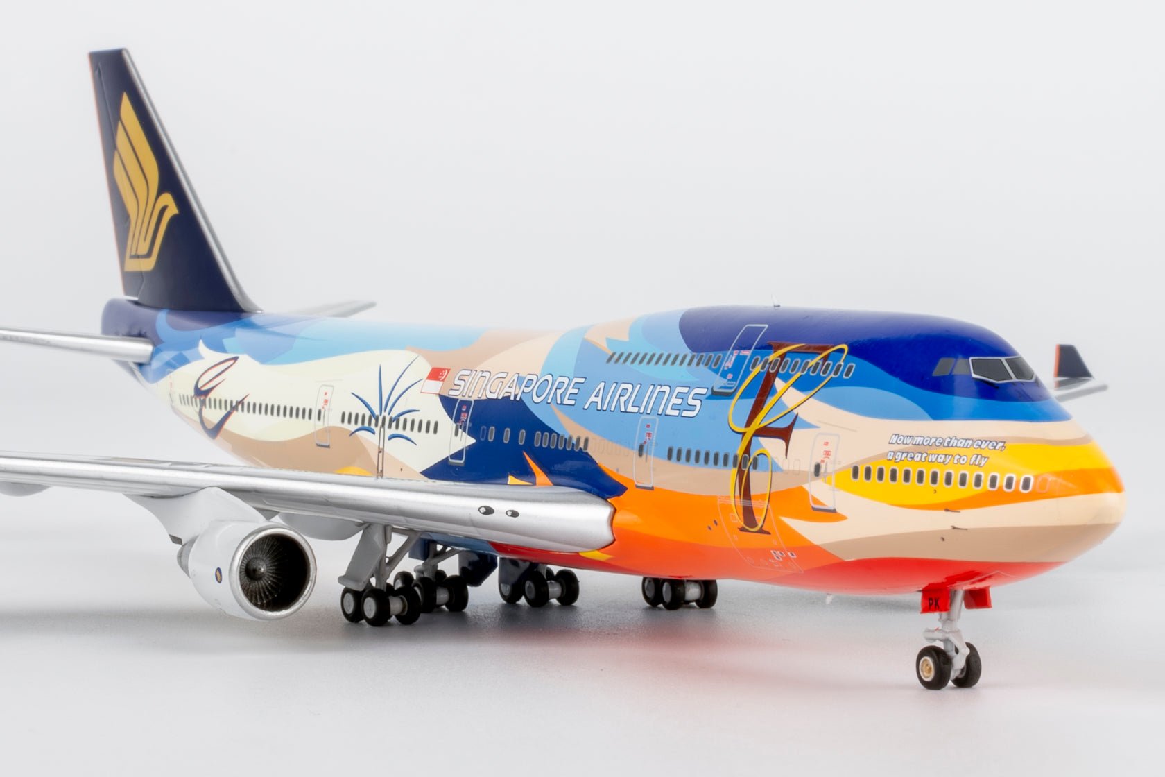 NG Models 04012 1:400 Singapore Airlines 747-400 9V-SPK (Tropical