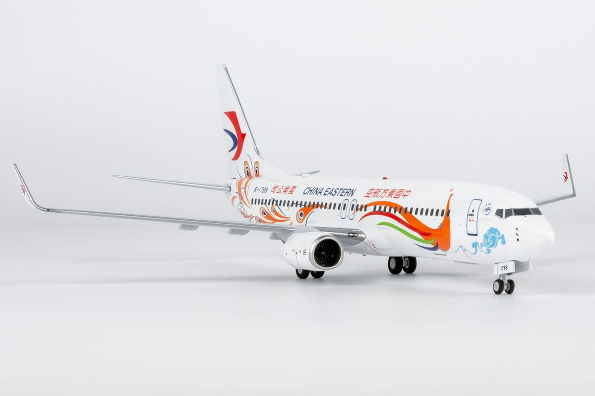NG Models 08056 1:200 China Eastern Airlines 737 - 800/w B - 1788 (orange peacock livery)