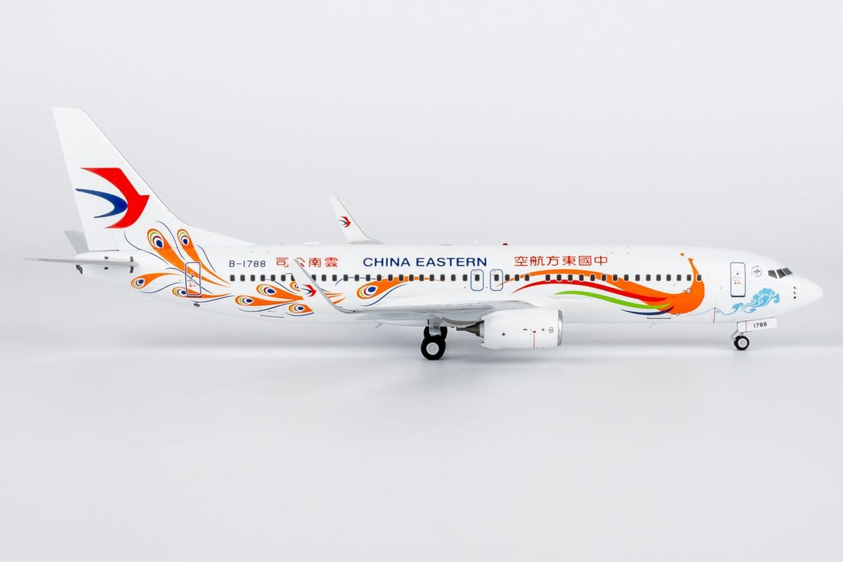 NG Models 08056 1:200 China Eastern Airlines 737 - 800/w B - 1788 (orange peacock livery)