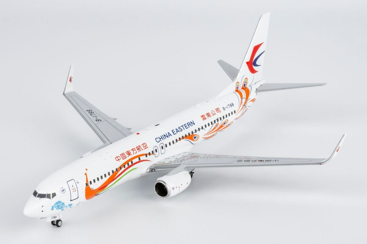 NG Models 08056 1:200 China Eastern Airlines 737 - 800/w B - 1788 (orange peacock livery)