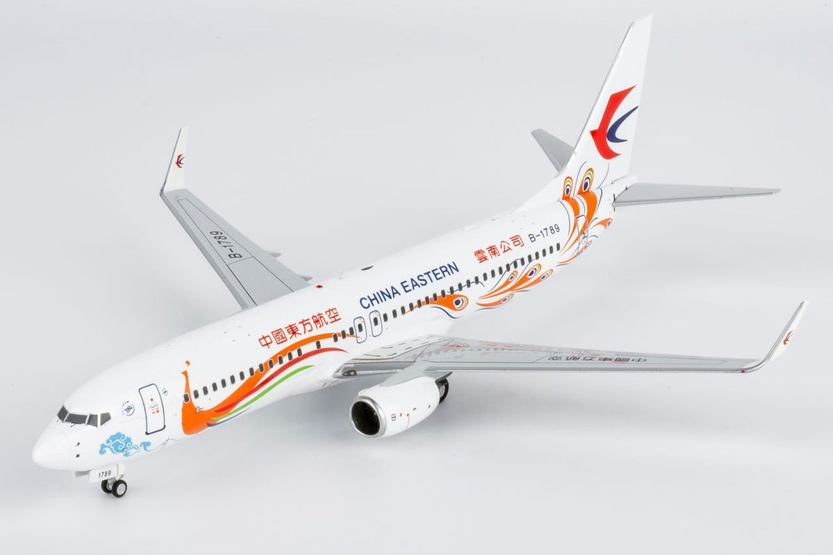 NG Models 08057 1:200 China Eastern Airlines 737 - 800/w B - 1789 (orange peacock livery)