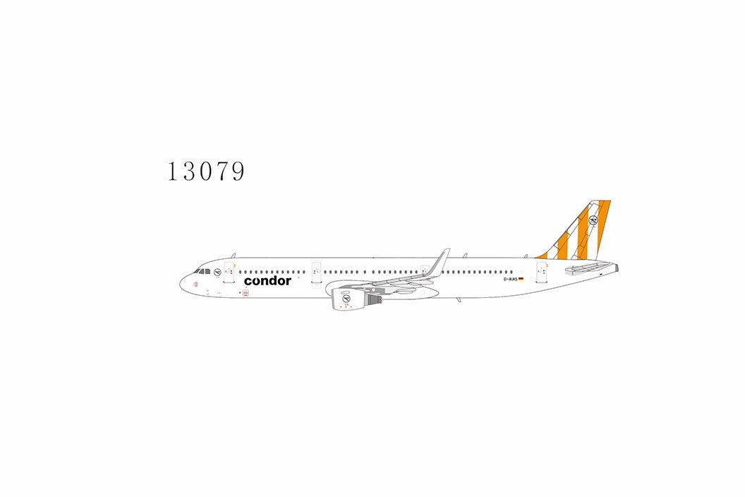 NG Models 13079 1:400 Condor A321 - 200/w D - AIAS (yellow tail cs)