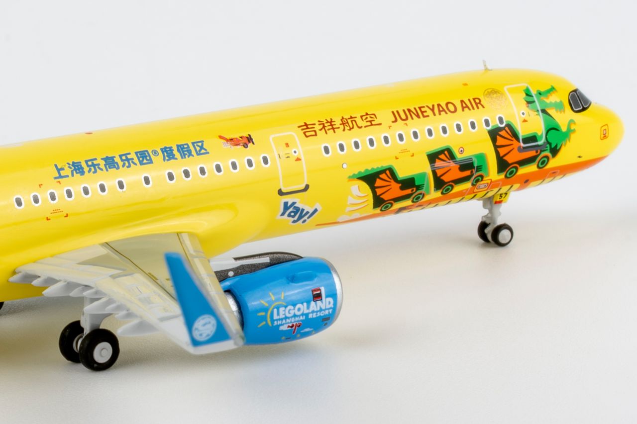 NG Models 13132 1:400 Juneyao Airlines A321 - 200/w B - 9957 (Legoland Shanghai Resort)
