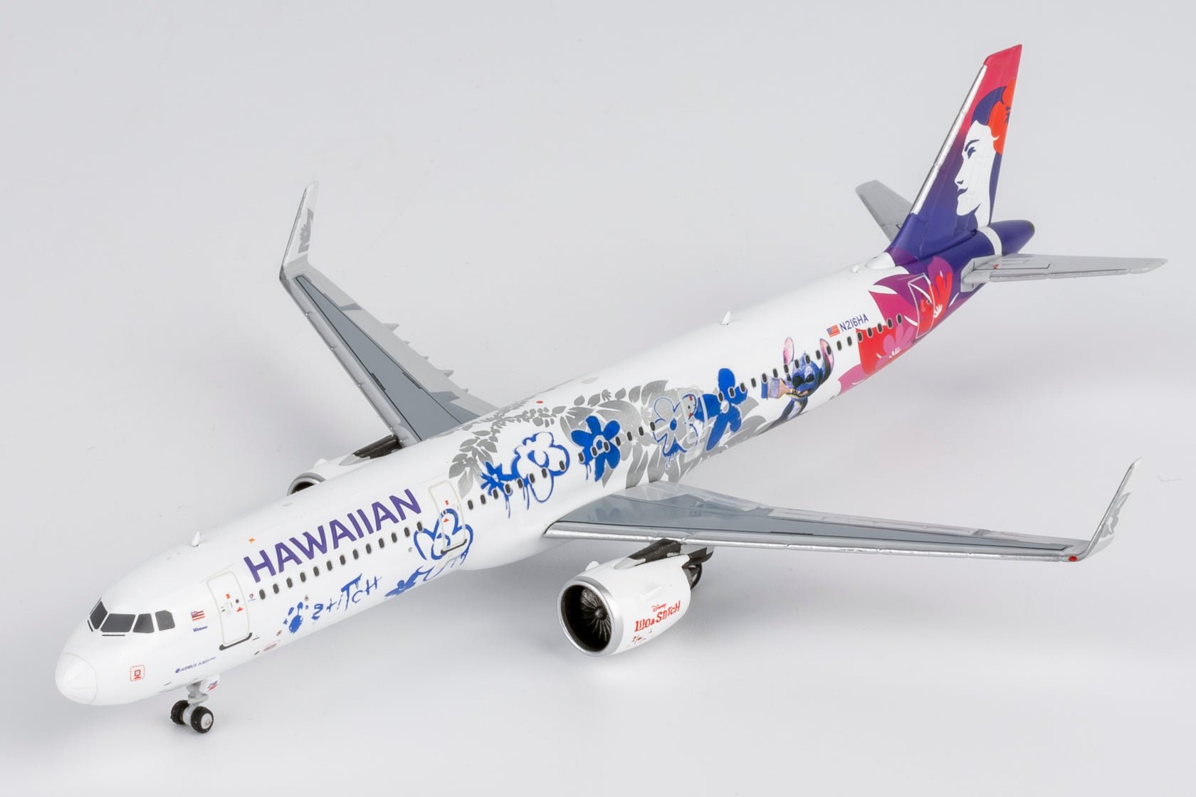 NG Models 13134 1:400 Hawaiian Airlines A321neo (Disney's Lilo