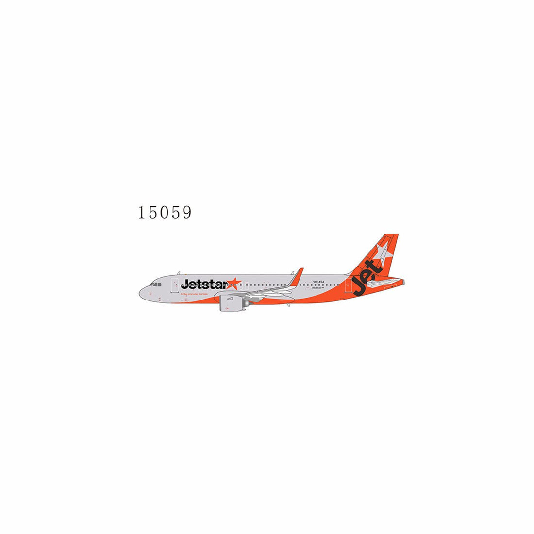 NG Models 15059 1:400 Jetstar Airways A320neo VH-A5A – MTS Aviation Models
