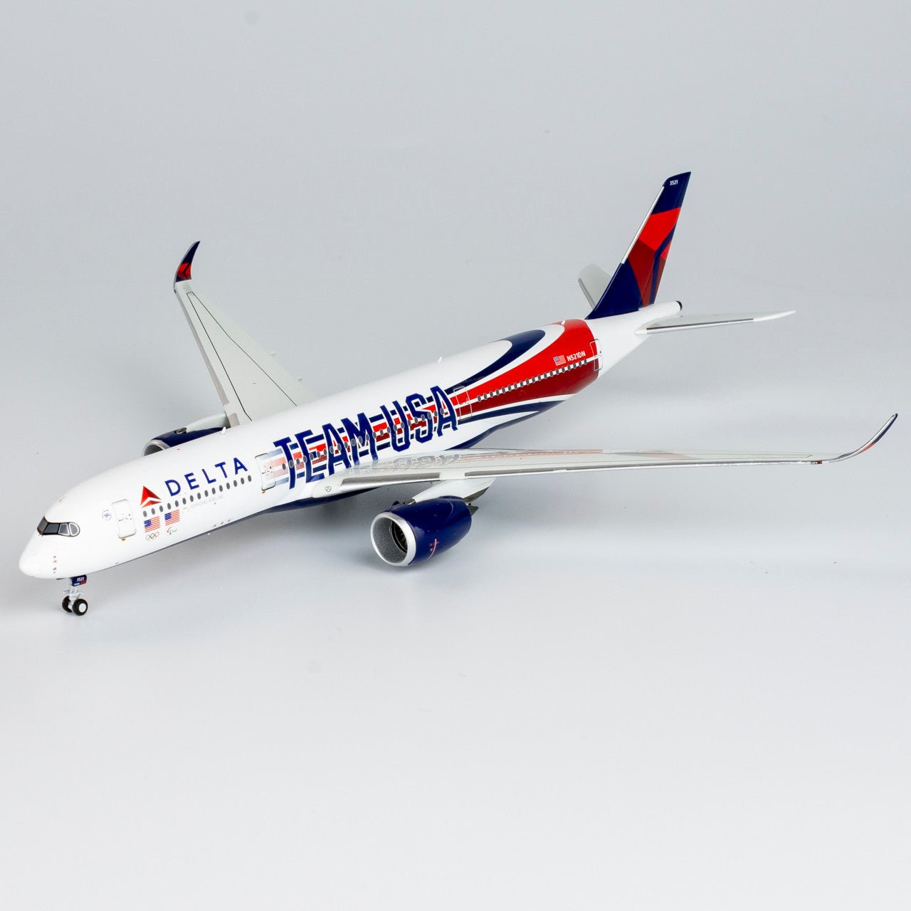 NG Models 39082 1:400 Delta Air Lines A350 - 900 N521DN (TEAM USA 2)