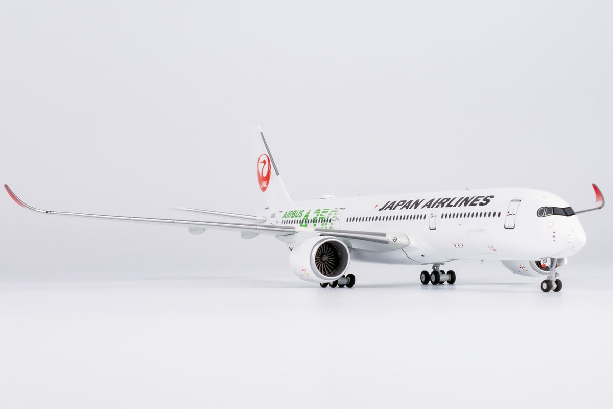 NG Models 39097 1:400 Japan Airlines (JAL) A350 - 900 JA03XJ (green "AIRBUS A350" titles)