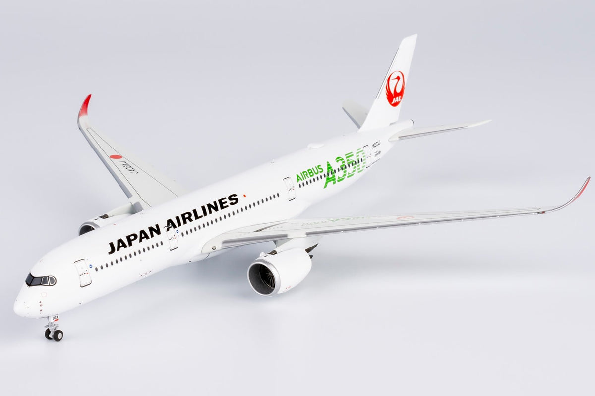 NG Models 39097 1:400 Japan Airlines (JAL) A350 - 900 JA03XJ (green "AIRBUS A350" titles)