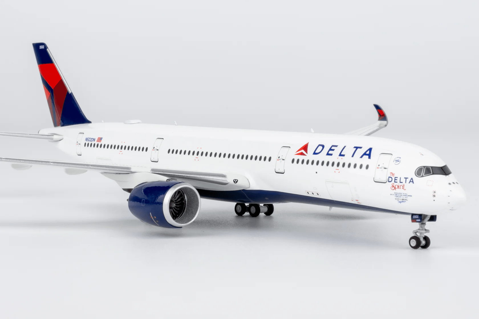 NG Models 39119 1:400 Delta Air Lines A350 - 900 N502DN (The Delta Spirit)