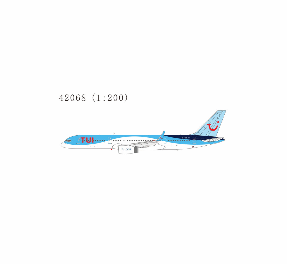 NG Models 1:200 scale PRO TUI Airways 757-200/w G-OOBP diecast model airplane
