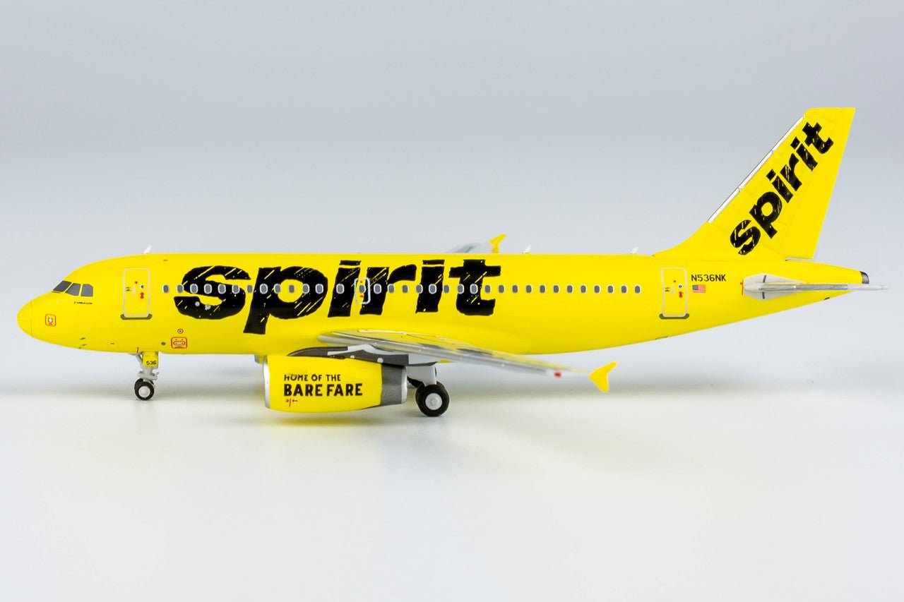 NG Models 49023 1:400 Spirit Airlines A319 - 100 N536NK