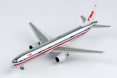 NG Models 53195 1:400 TWA Airlines (American Airlines) 757 - 200 N704X(hybrid)