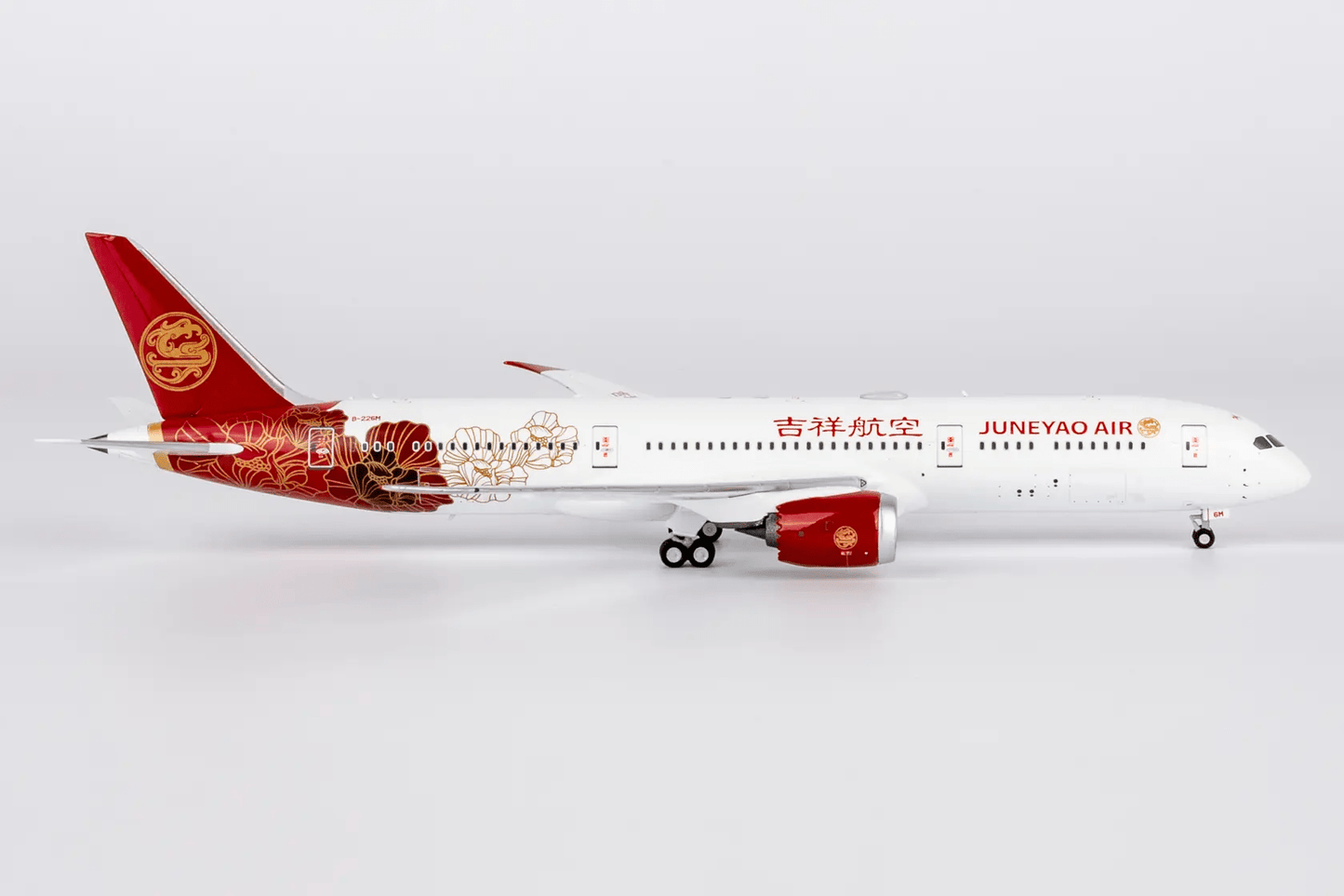 NG Models 55146 1:400 Juneyao Airlines 787 - 9 Dreamliner B - 226M (Blossoming China)