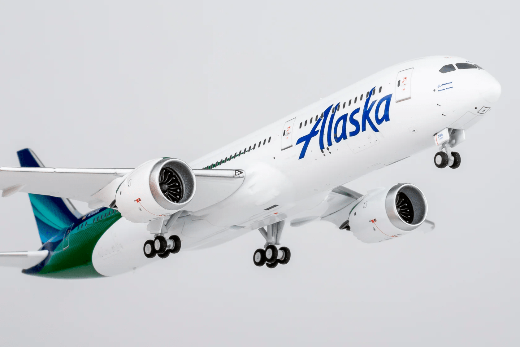 NG Models 55162 1:400 Alaska Airlines 787 - 9 Dreamliner N784HA (new colors)