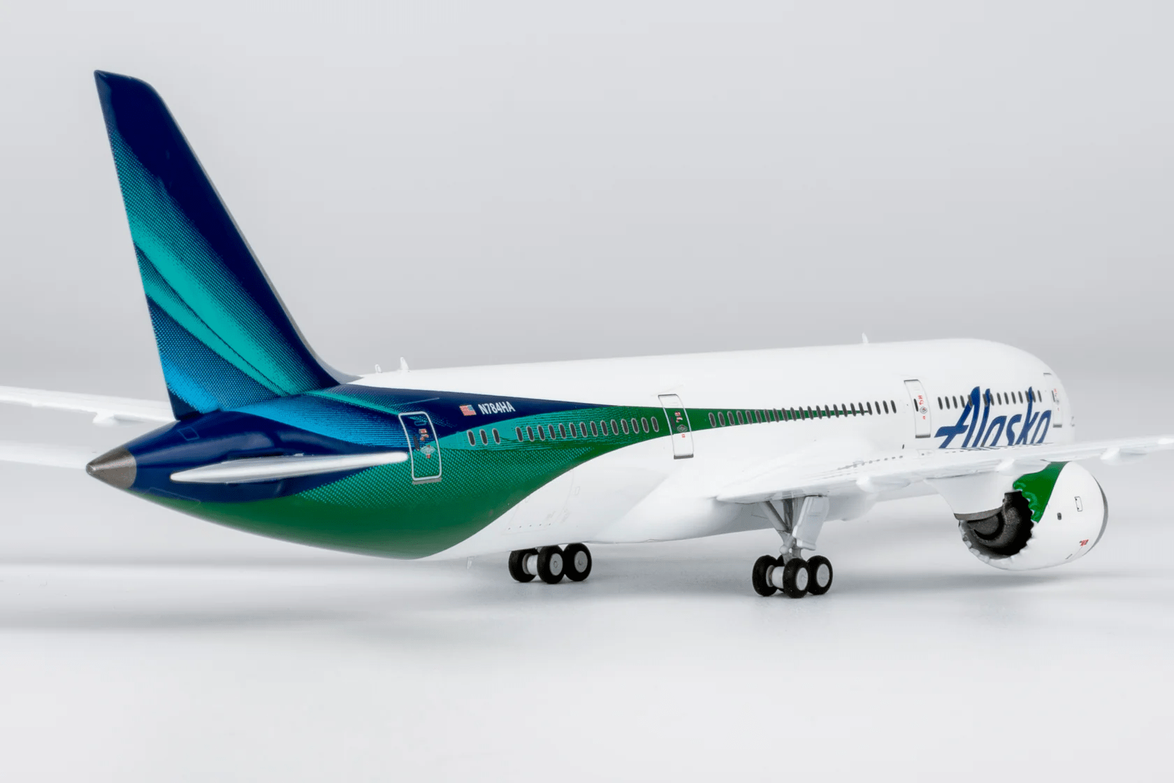 NG Models 55162 1:400 Alaska Airlines 787 - 9 Dreamliner N784HA (new colors)