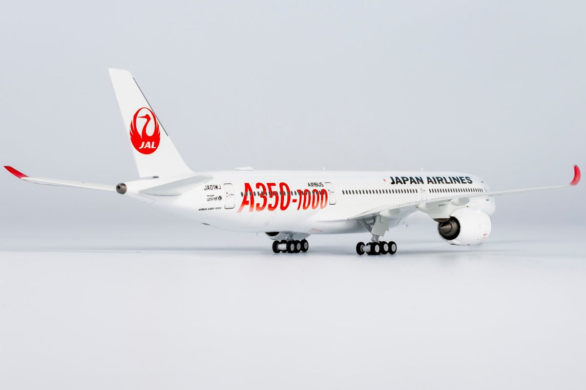 NG Models 57012 1:400 Japan Airlines (JAL) A350 - 1000 JA01WJ (with red "A350 - 1000" titles)
