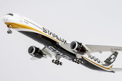 NG Models 57026 1:400 Starlux Airlines A350 - 1000 B - 58551 (Carbon Fiber colors; first A350 - 1000 for Starlux Airlines)