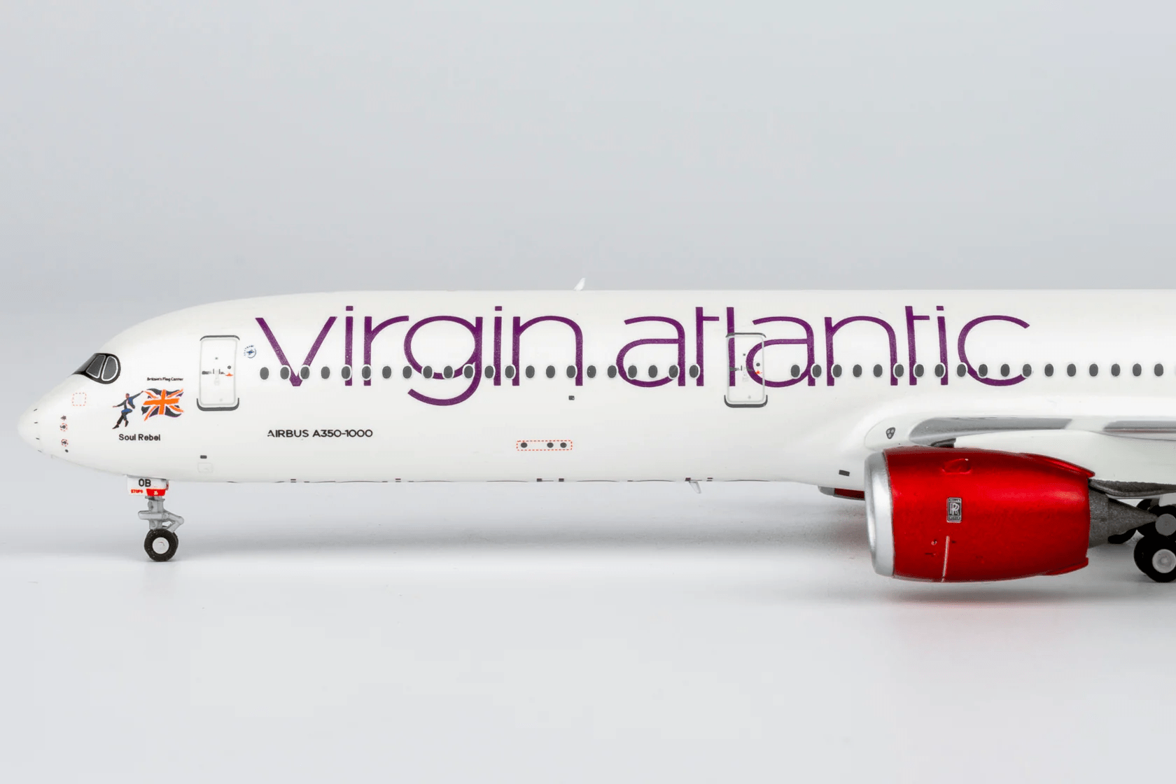 NG Models 57032 1:400 Virgin Atlantic Airways A350 - 1000 G - VBOB (named "Soul Rebel")