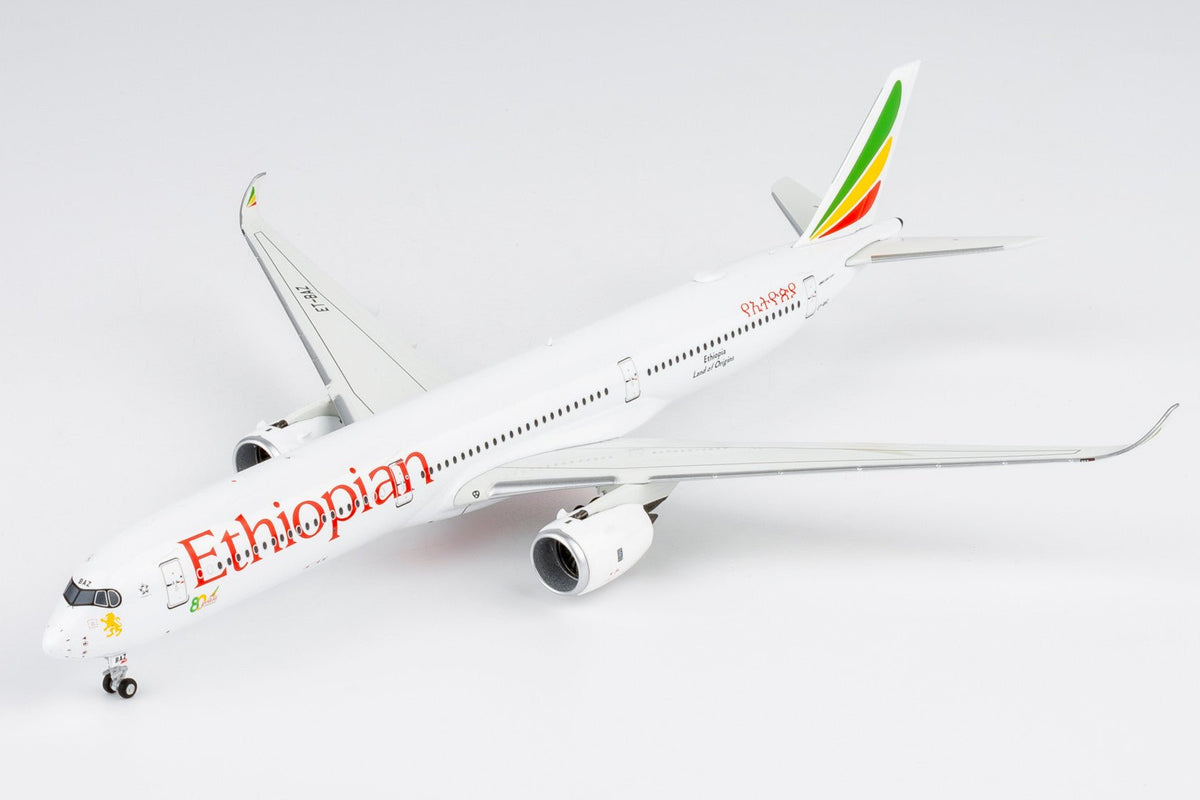 NG Models 57035 1:400 Ethiopian Airlines A350-1000 ET-BAZ (with 80th anniversary stickers)