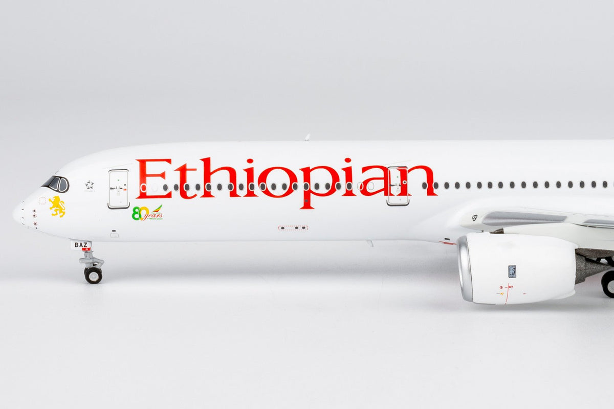NG Models 57035 1:400 Ethiopian Airlines A350-1000 ET-BAZ (with 80th anniversary stickers)