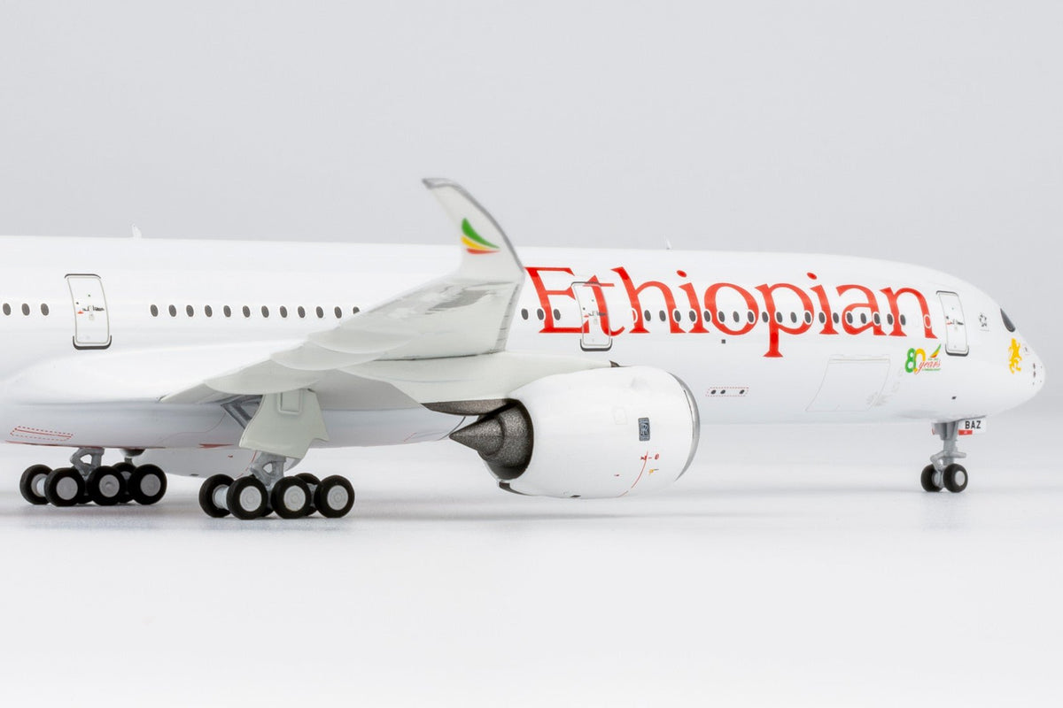 NG Models 57035 1:400 Ethiopian Airlines A350-1000 ET-BAZ (with 80th anniversary stickers)