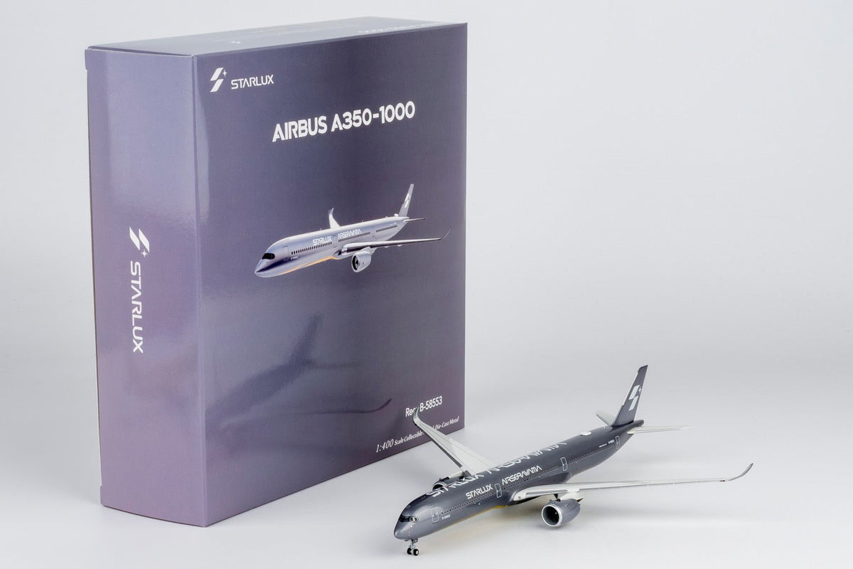 NG Models 57046 1:400 Starlux Airlines A350-1000 B-58553 (Airsorayama Silver)