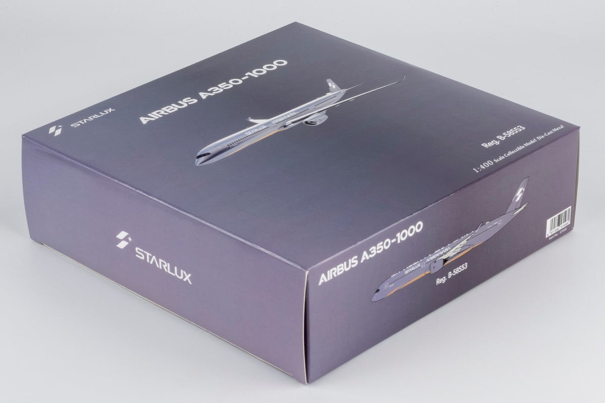 NG Models 57046 1:400 Starlux Airlines A350-1000 B-58553 (Airsorayama Silver)