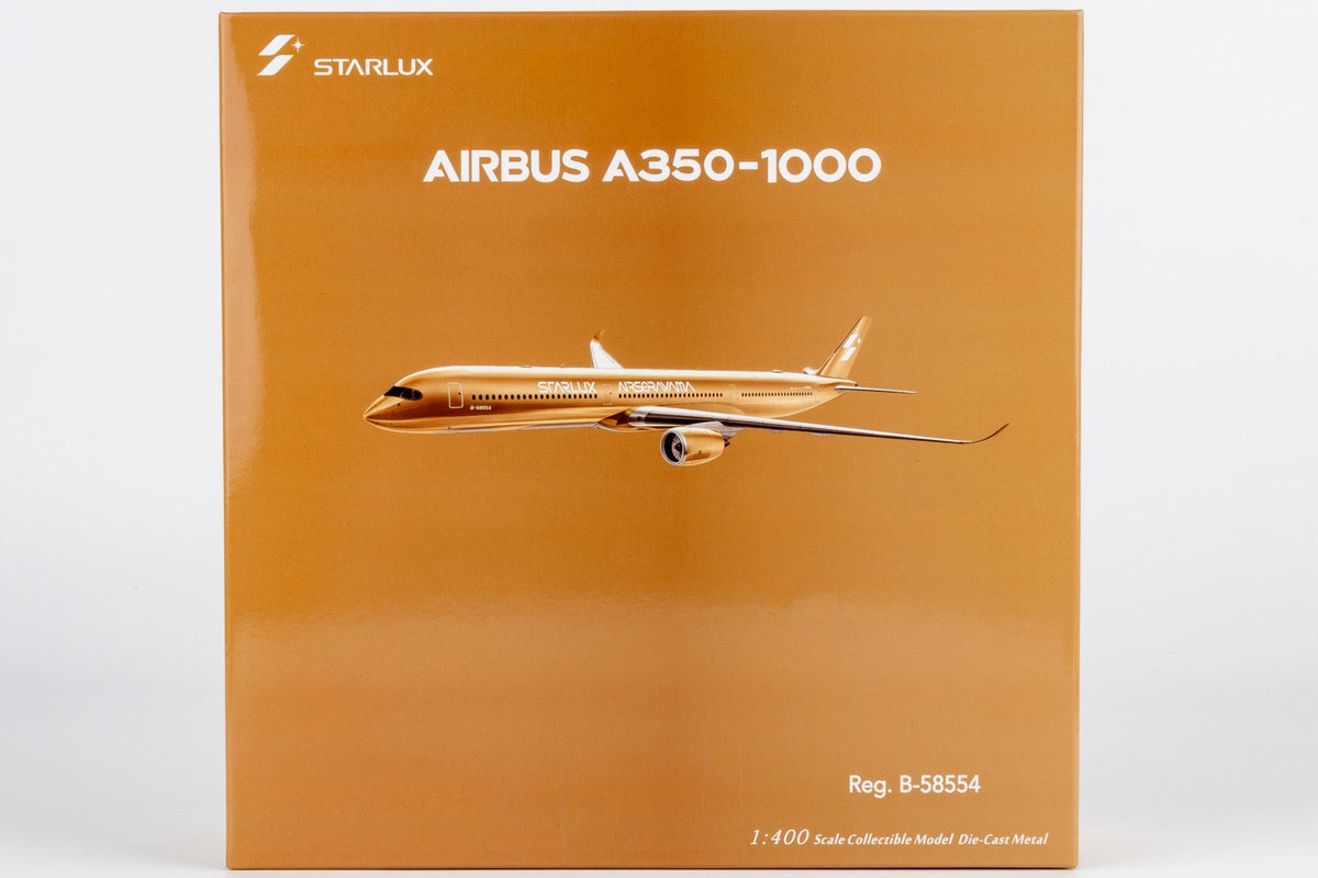 NG Models 57048 1:400 Starlux Airlines A350-1000 B-58554 (Airsorayama Golden)