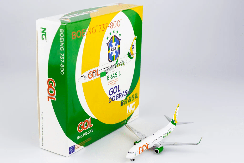 NG Models 58162 1:400 GOL Linhas Aereas 737-800/w PR-GXB (Gol Do Brasil)