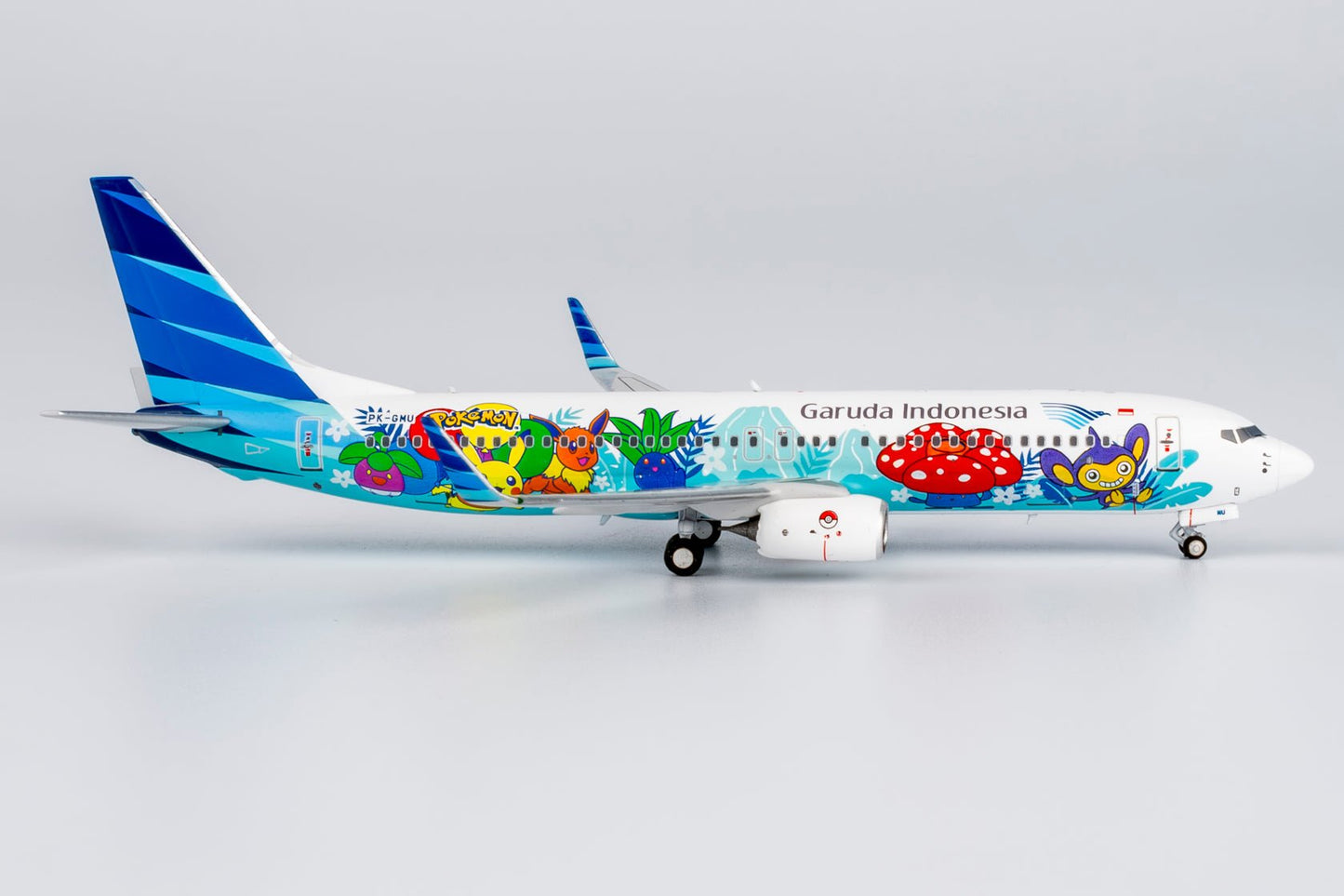 NG Models 58229 1:400 Garuda Indonesia 737 - 800/w PK - GMU (Pikachu Jet GA 1