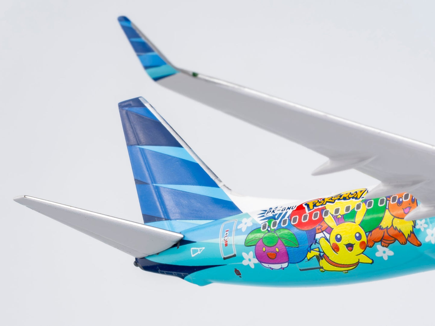 NG Models 58229 1:400 Garuda Indonesia 737 - 800/w PK - GMU (Pikachu Jet GA 1