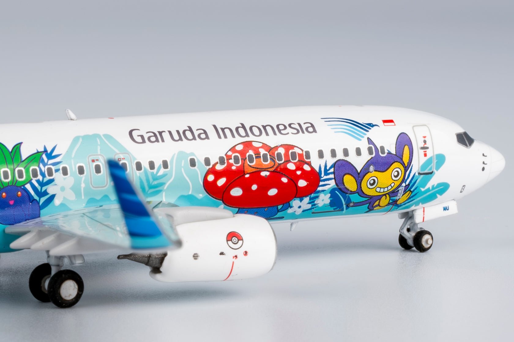 NG Models 58229 1:400 Garuda Indonesia 737 - 800/w PK - GMU (Pikachu Jet GA 1