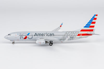 [ULTIMATE] NG Models 1:400 scale American Airlines 737-800/w N840NN (100th Anniversary; Luxurious packaging) diecast model ai
