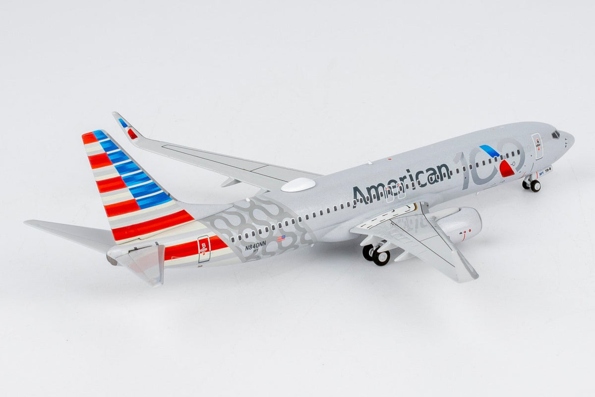 NG Models 58259 1:400 American Airlines 737-800/w N840NN (100th Anniversary)