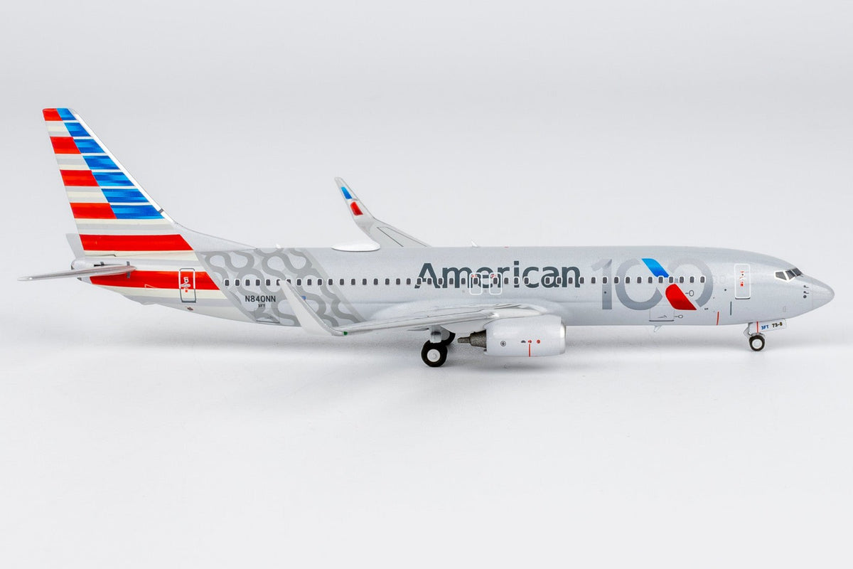 NG Models 58259 1:400 American Airlines 737-800/w N840NN (100th Anniversary)