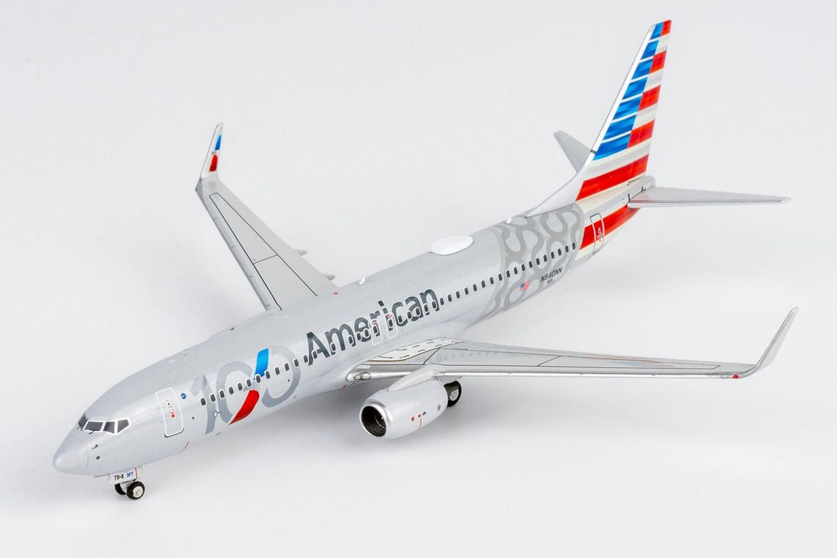 NG Models 58259 1:400 American Airlines 737-800/w N840NN (100th Anniversary)