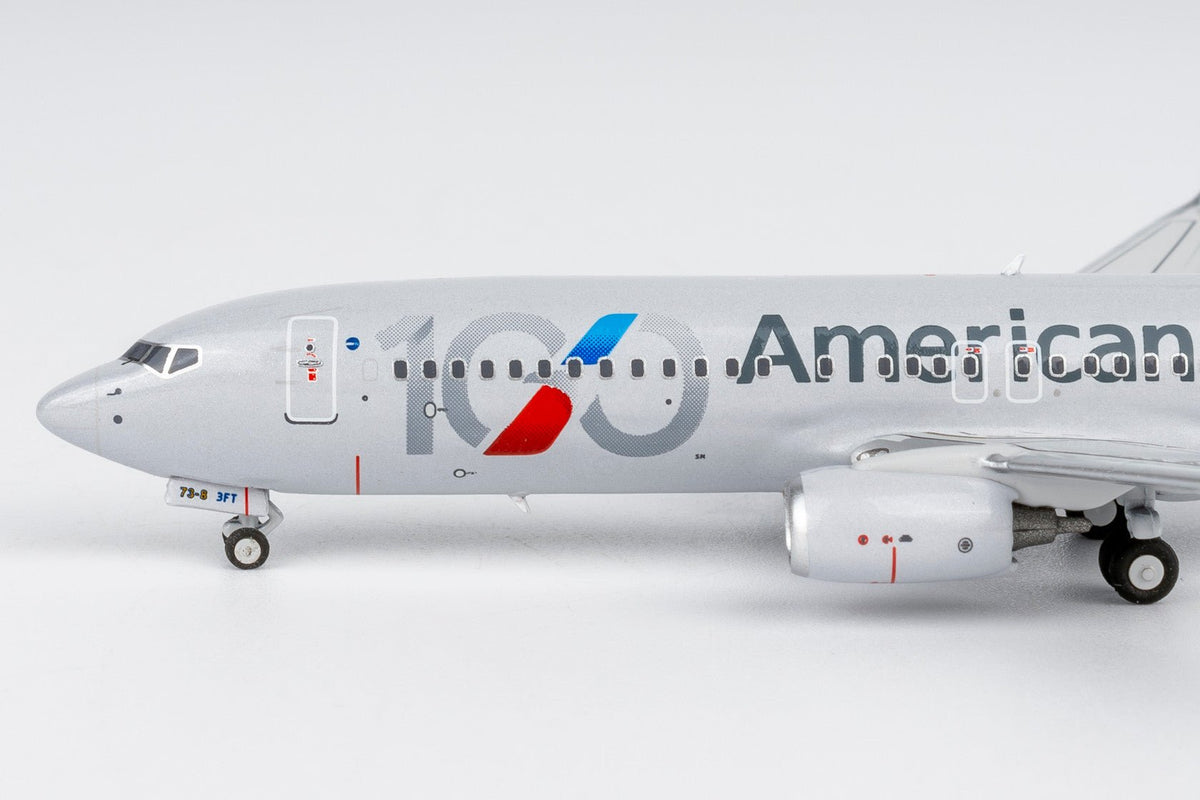 NG Models 58259 1:400 American Airlines 737-800/w N840NN (100th Anniversary)